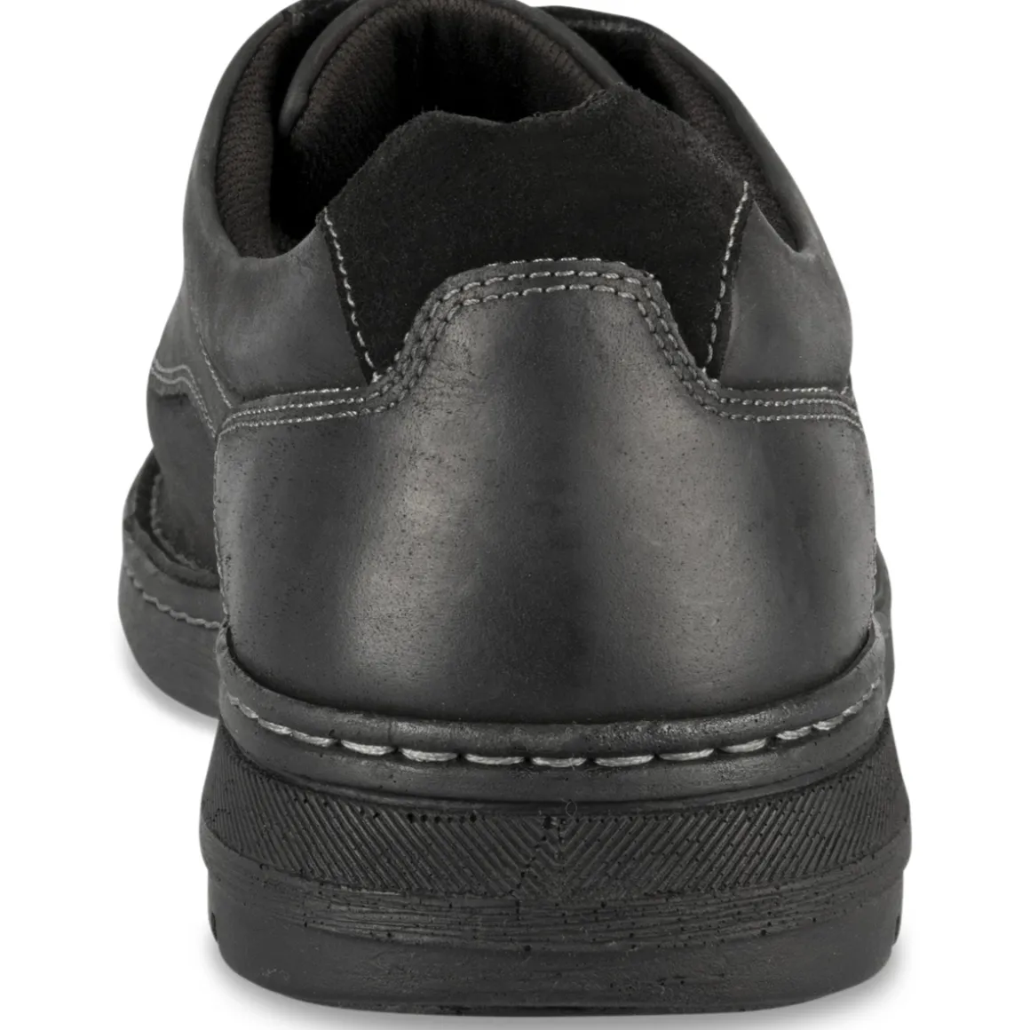 Veterschoenen ZWART