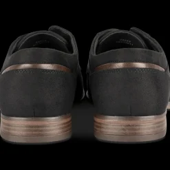 Veterschoenen ZWART