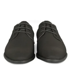 Veterschoenen ZWART