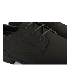 Veterschoenen ZWART