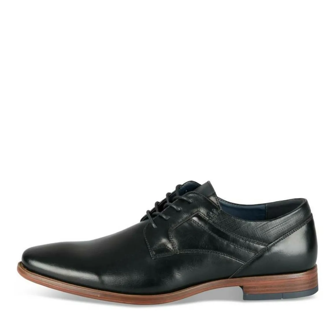 Veterschoenen ZWART