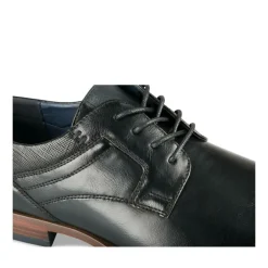 Veterschoenen ZWART