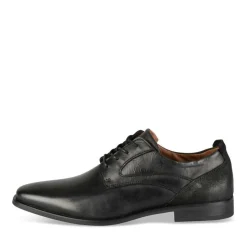 Veterschoenen ZWART