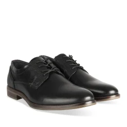 Veterschoenen ZWART