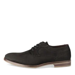 Veterschoenen ZWART
