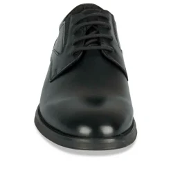 Veterschoenen ZWART