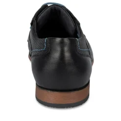 Veterschoenen ZWART B-BLAKE LEER
