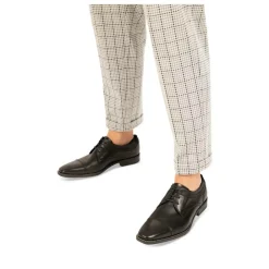 Veterschoenen ZWART B-BLAKE LEER