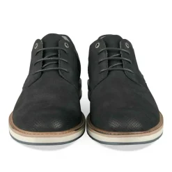 Veterschoenen ZWART DENIM SIDE