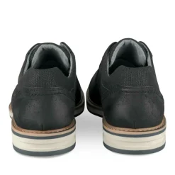 Veterschoenen ZWART DENIM SIDE