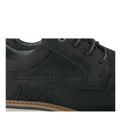 Veterschoenen ZWART DENIM SIDE